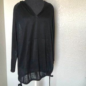 Kona Sol Black Swimsuit Cover-Up